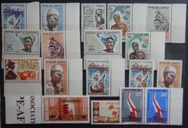 Franz. Dahomey ex. Kat. 200-484 ** 1963/72