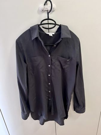 Calvin Klein Bluse grau Gr. S