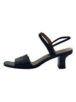 Bally Vintage Square Toe Sandale mit Absatz EU 42 Schwarz