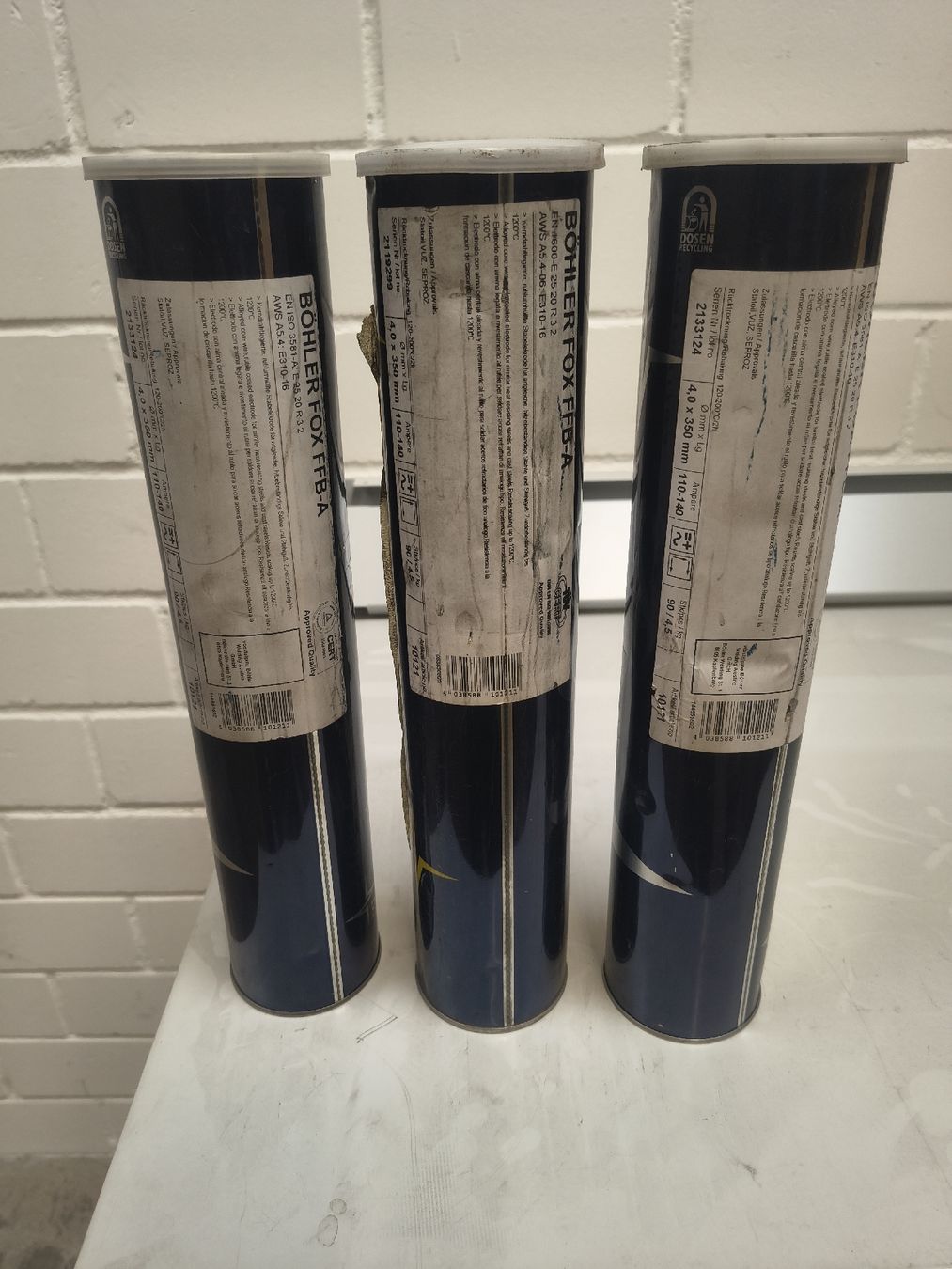 Postes à souder: Schweiss Elektroden Böhler FOX FFB-A – Neuf avec emballage d'origine à Aadorf par skaskaboy