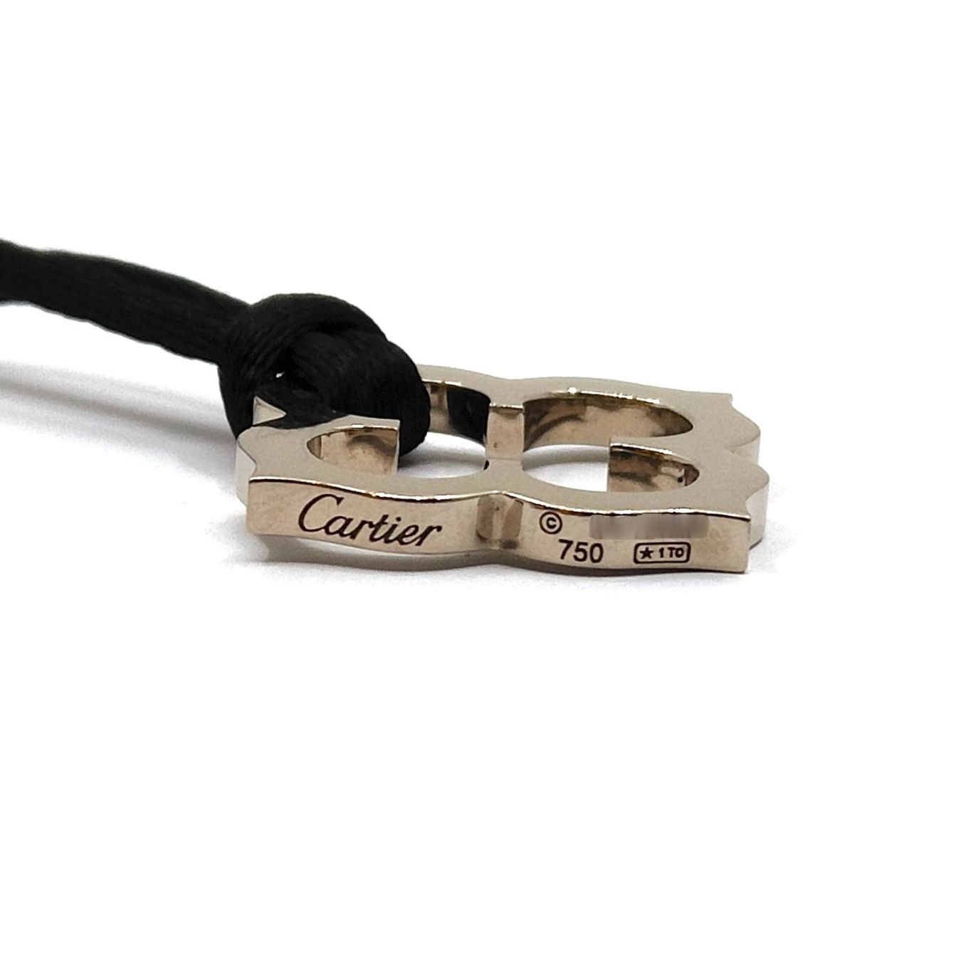 Cartier Ketten: Collier Cartier Trèfle Gothique Or Blanc 18k – Gebraucht aus Montreux von CashPay_Montreux 3