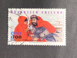 Chile 2001 Vogelschutz gestempelt