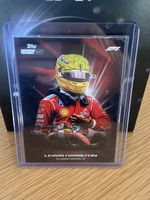 Topps Lights Out Lewis Hamilton Ferrari Trading Card
