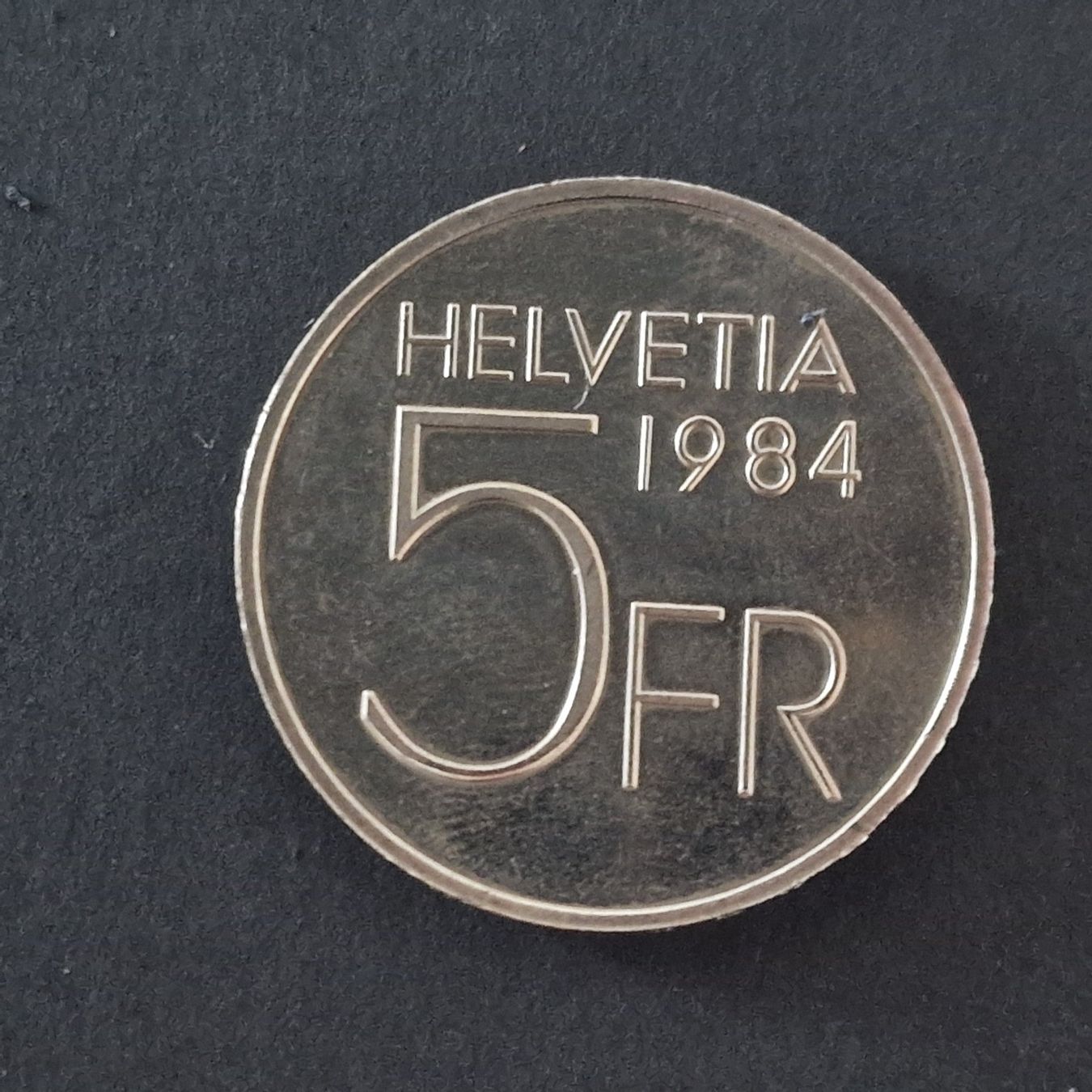 Toutes les monnaies: CHF 5.- commémorative 1984 – D'occasion à Bouveret par psv01 3