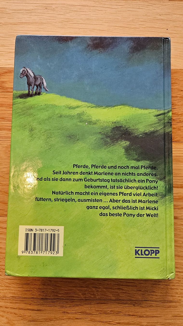 Libri: Micki der beste Pony der Welt Buch – Usato da Bubikon venduto da diditoto 1