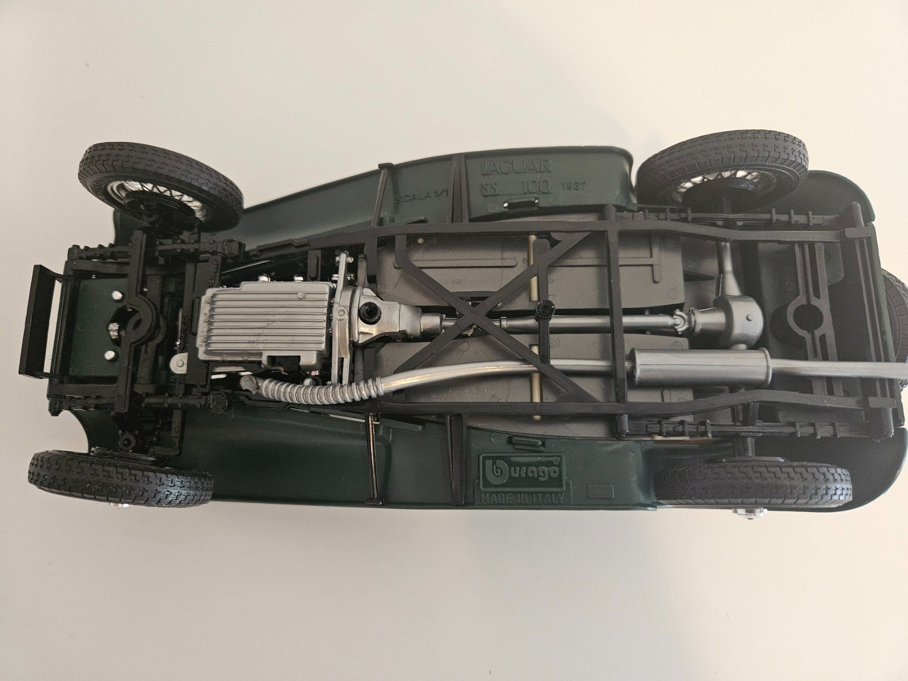 Bburago Modellini d'auto: BURAGO - JAGUAR - SS100 SPIDER 1937 – Nuovo (secondo la descrizione) da Horgen venduto da icardo1950 4