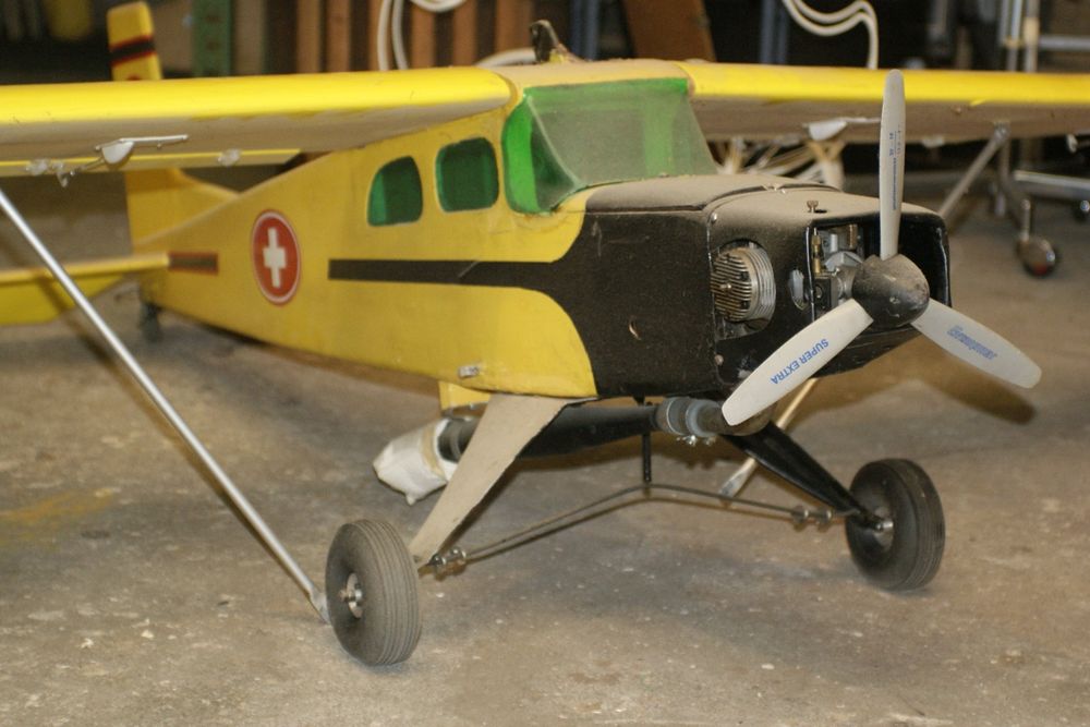 RC Modell Flugzeug BIG LIFT Oldtimer mit Webra 91,RAR! | Kaufen auf Ricardo