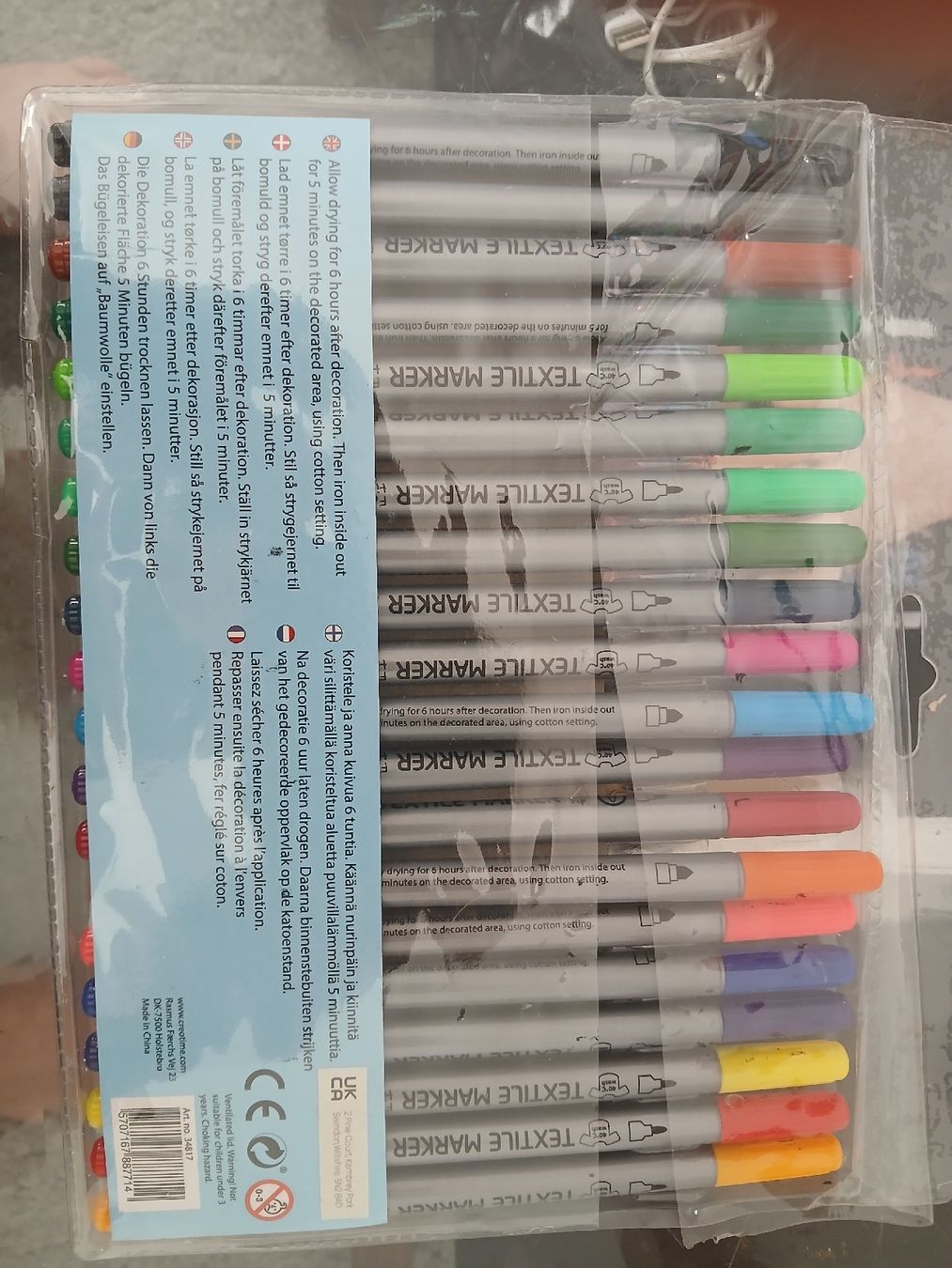 Stylos & Marker: Textile Marker – Neuf (Voir description) à Niederönz par jes_9vs5 1