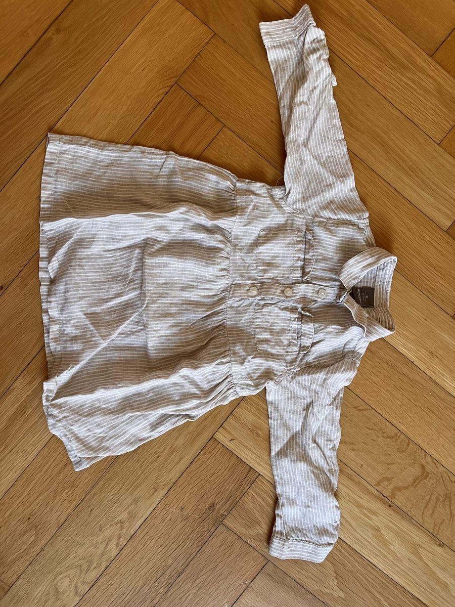 Coop Kleider & Röcke: Robe manche longues en lin taille 92 – Gebraucht aus Lausanne von eme_5z9v