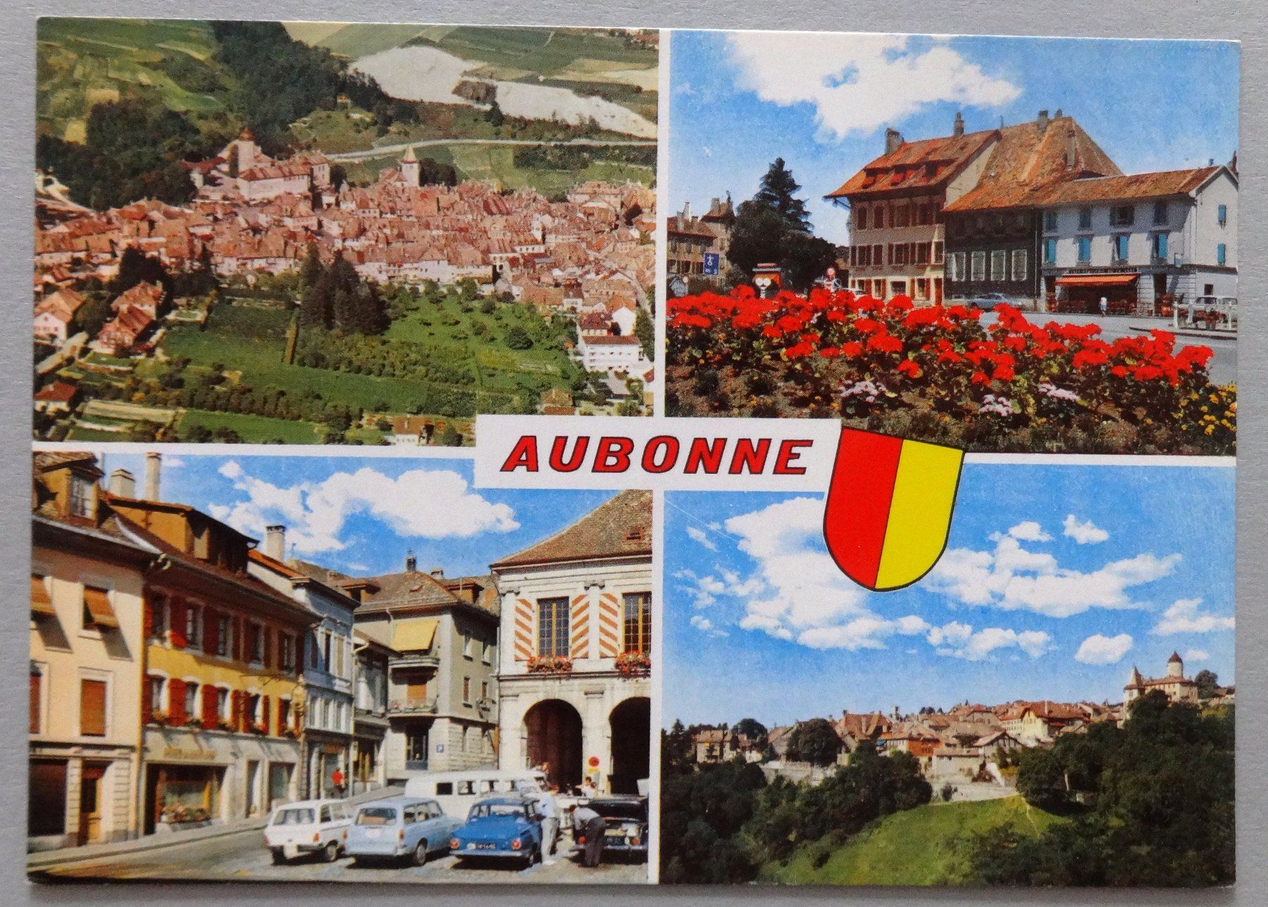 Cartoline postali: Aubonne – Usato da Fétigny venduto da Billy2miny