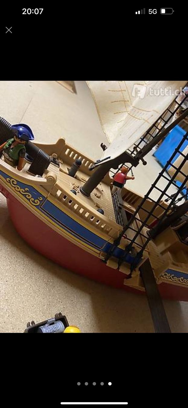 Playmobil Giocattoli: Playmobil Piratenschiff – Nuovo (secondo la descrizione) da Däniken SO venduto da jschenker27 4