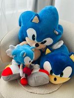 SONIC Set Hedgehog PLÜSCH ca 85cm & klein ca 45cm & Mocchi