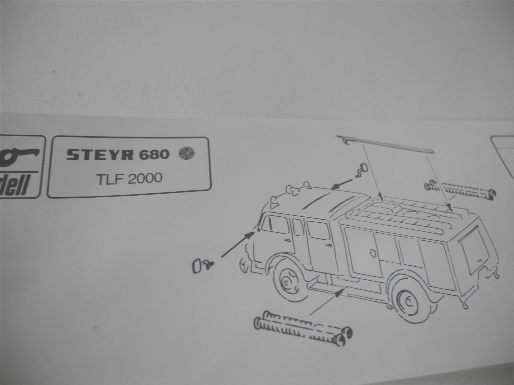 Steyr Modellini d'auto: Roco 1315 Steyr 680, Nr. c80 – Nuovo e nell'imballaggio originale da Kottwil venduto da Crazyrolf 2