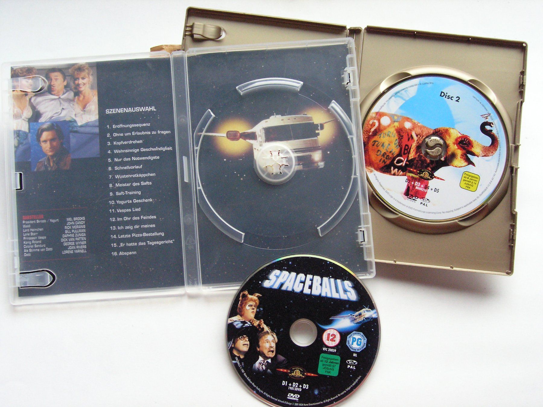 Tutti i DVDs: 2 DVD-Set Spaceballs & der Partyschreck – Usato da Zuzwil SG venduto da vette13 3