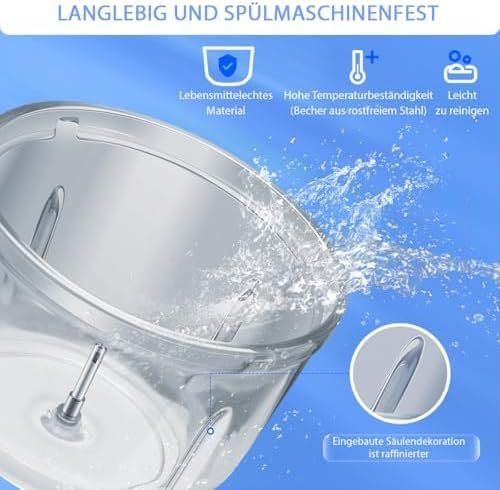 Elettrodomestici da cucina: Elektrischer Fleischzerkleinerer mit Glasbehälter – Nuovo e nell'imballaggio originale da Herisau venduto da Senn24 6