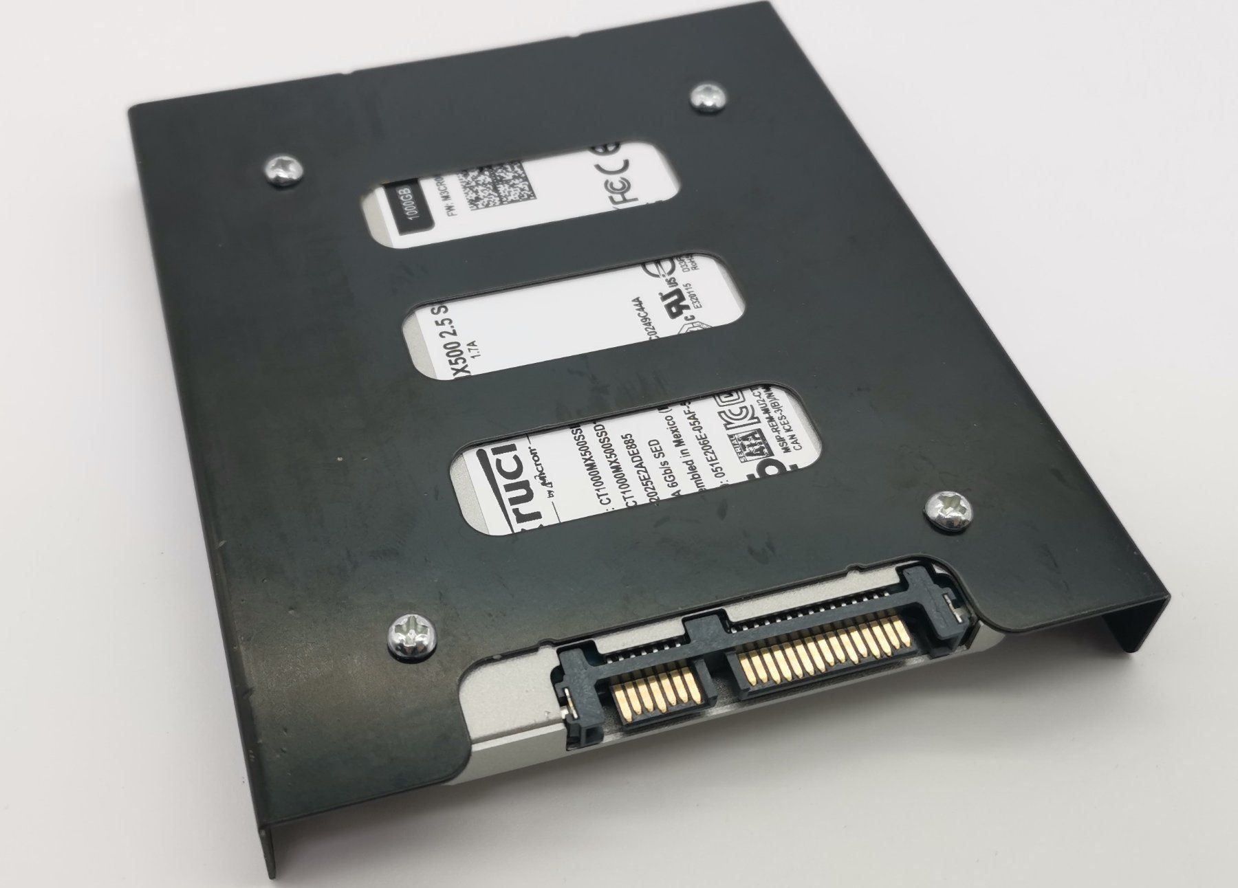 Supporti a parete: Montagehalterung - SSD 2.5" zu 3.5" – Nuovo e nell'imballaggio originale da Niederglatt ZH venduto da K1r7 4