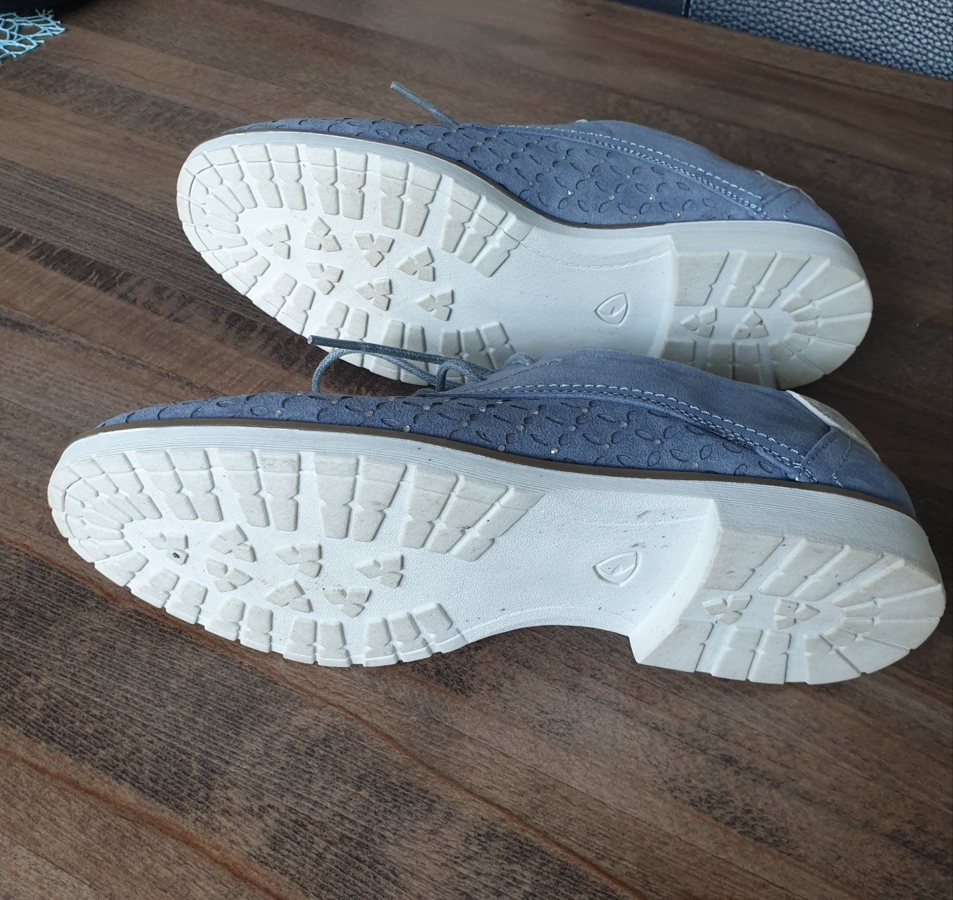 Scarpe da donna: Halbschuh Merry Scott Gr. 38, hellblau/jeansblau – Usato da Trimbach venduto da gregula 4