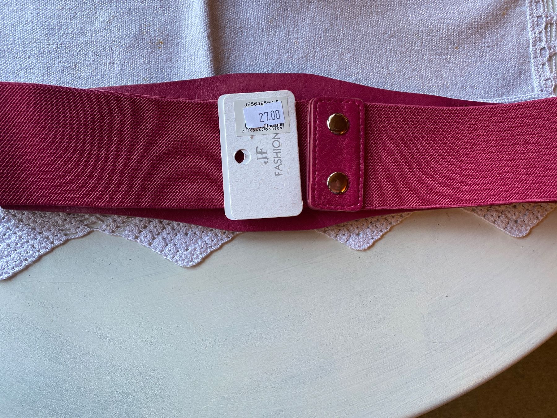Cinture: DAMEN GÜRTEL -STRETCH-PINK – Nuovo e nell'imballaggio originale da Meienried venduto da ManuelaBoutique 2