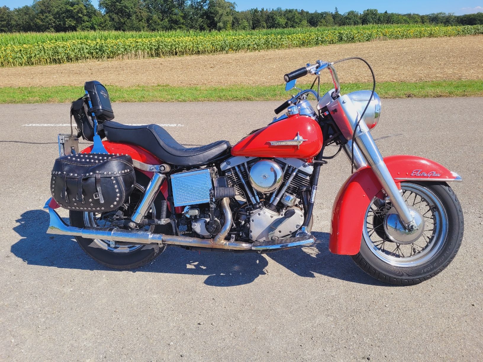 Harley-Davidson Touring: Early Shovel Harley Davidson 1967 – Usato da Weinfelden venduto da rofowe 2