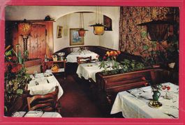 WERBEKARTE, ZÜRICH, RÄBLUS - BAR, RUSSISCHE SPEZIALITÄTEN