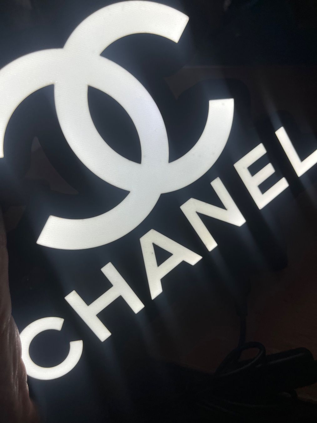 Lampen: Lampe LightBox LED Chanel – Neu (gemäss Beschreibung) aus Noville von Berlusconi55 1