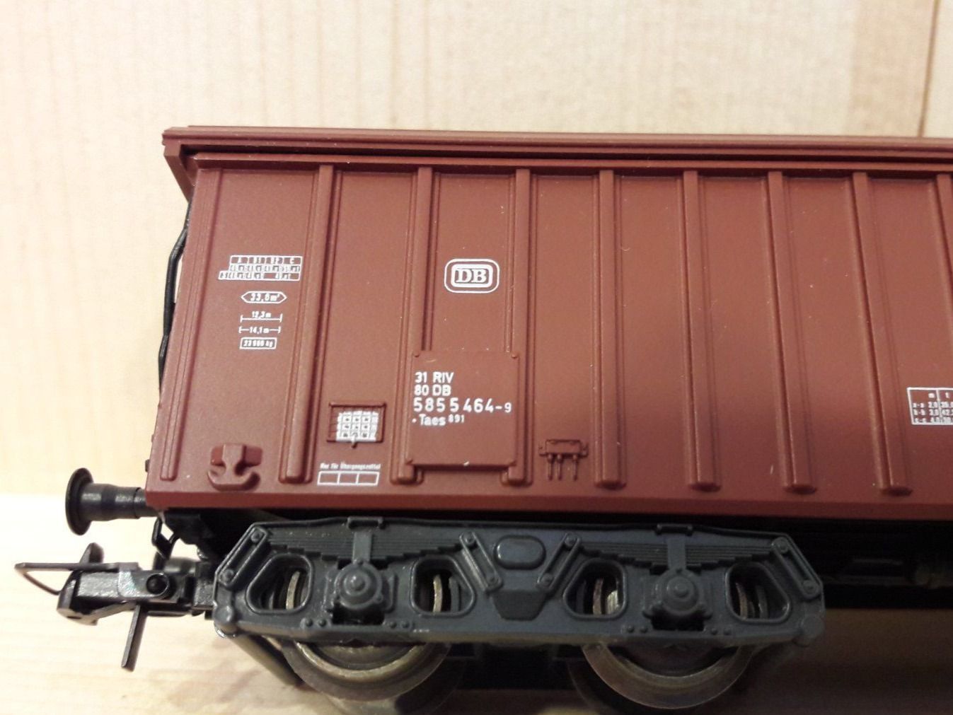 Roco Modellini di ferrovie: Roco HO DC : DB wagon couvert "Taes" – Usato da Buttes venduto da Cafe2005 7
