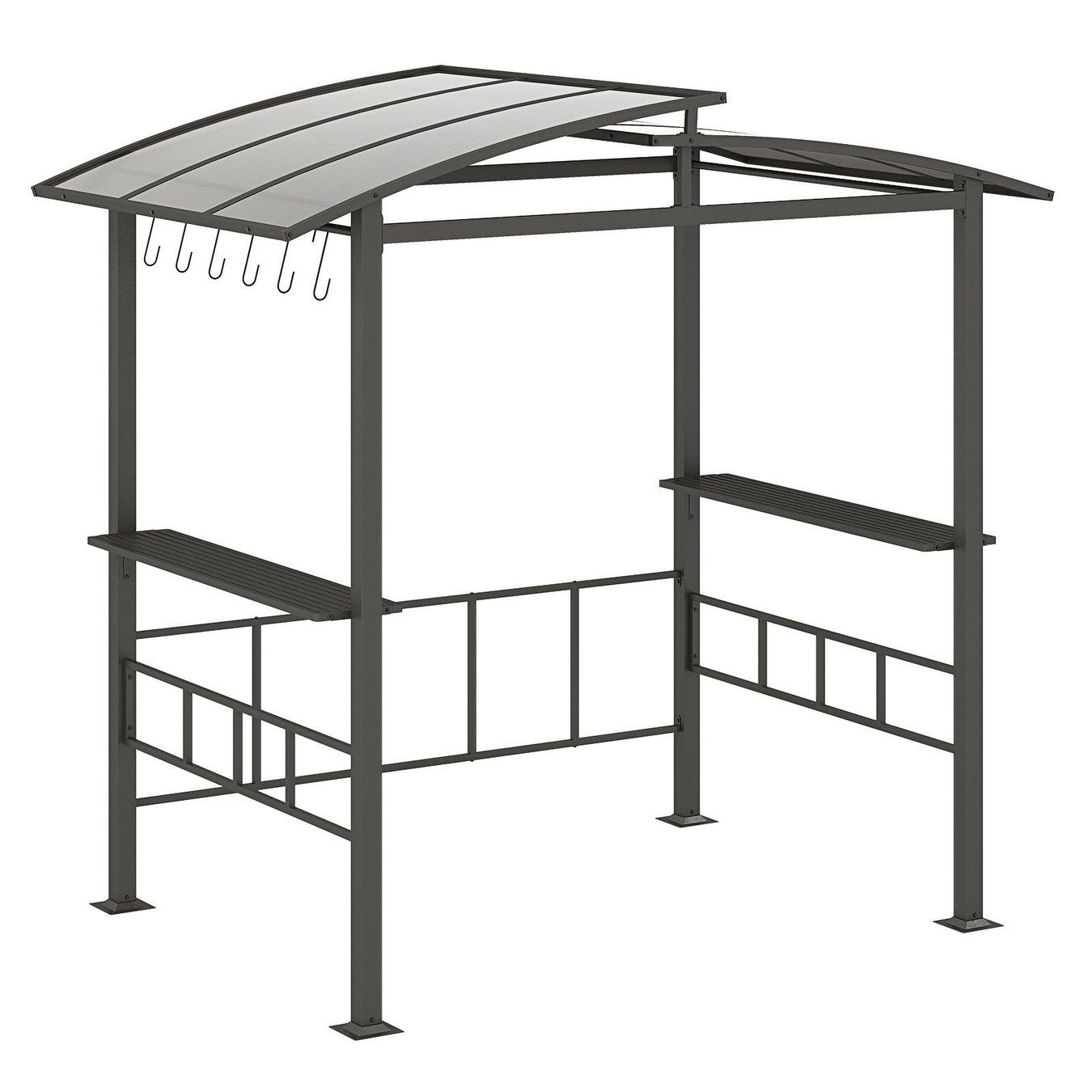 Casette da giardino & serre: Costway Grillpavillon 248x150x232cm – Nuovo e nell'imballaggio originale da Bottighofen venduto da zaap