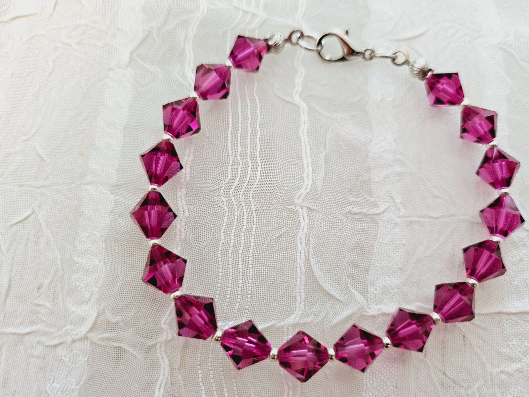 Bracciali & Braccialetti: Armkette aus swarovski perlen – Nuovo (secondo la descrizione) da Dietikon venduto da Eleda 2