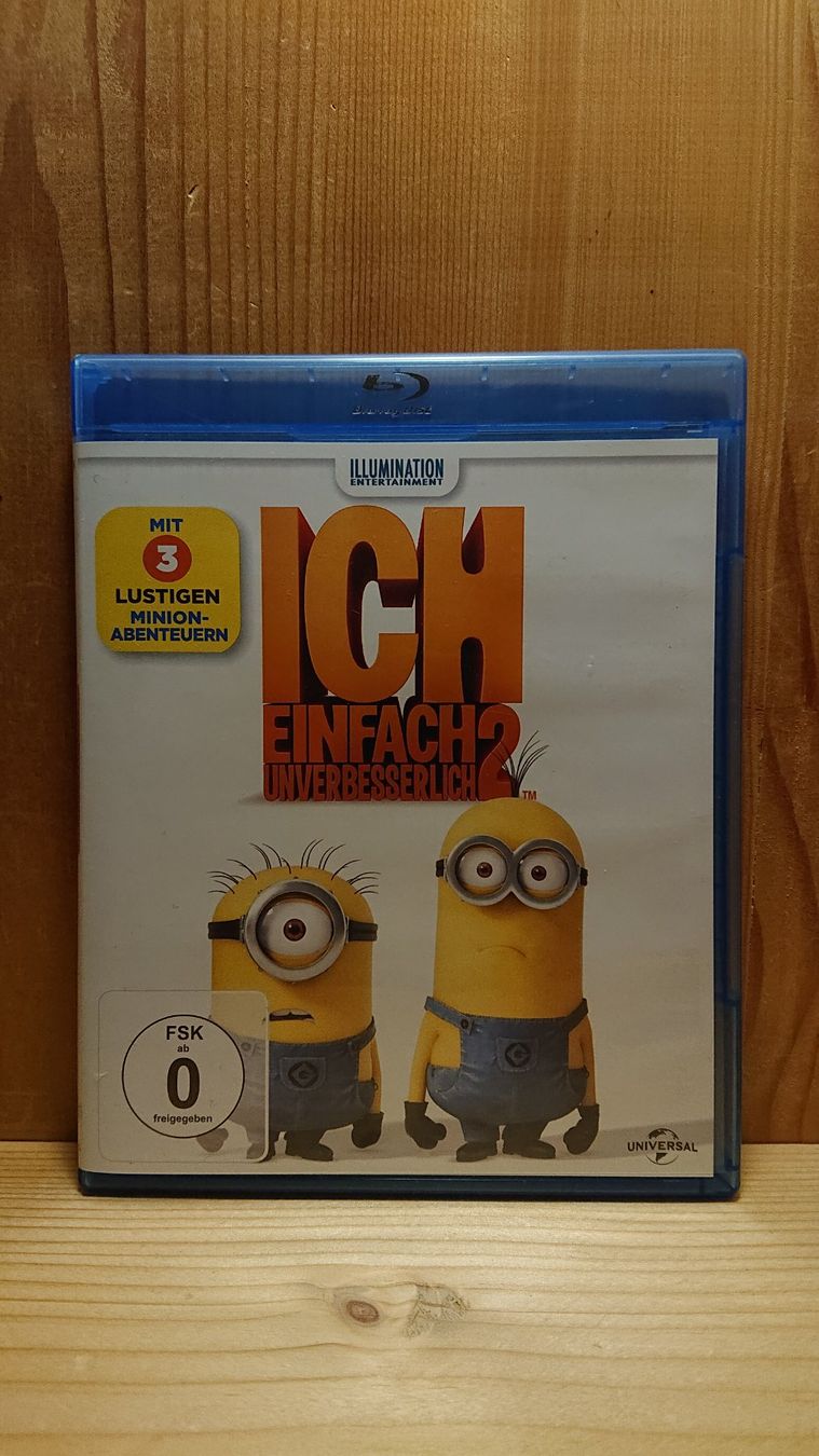Alle DVDs: ICH EINFACH UNVERBESSERLICH 1 und 2 auf Blu-Ray – Gebraucht aus Wilderswil von Exebub 3