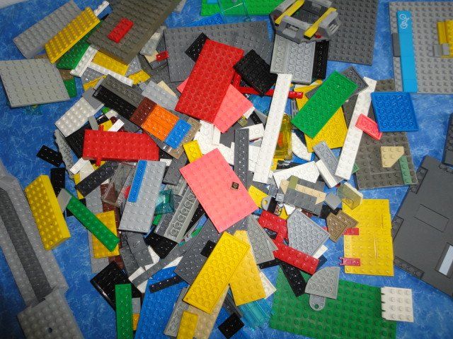 Lego Giocattoli: LEGO  CA.1,159 KILO PLATTEN-PLÄTTCHEN UND TRANSPARENTE – Usato da teufen venduto da Donschabl 4