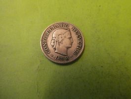 Schweiz 1898, 10 Rappen