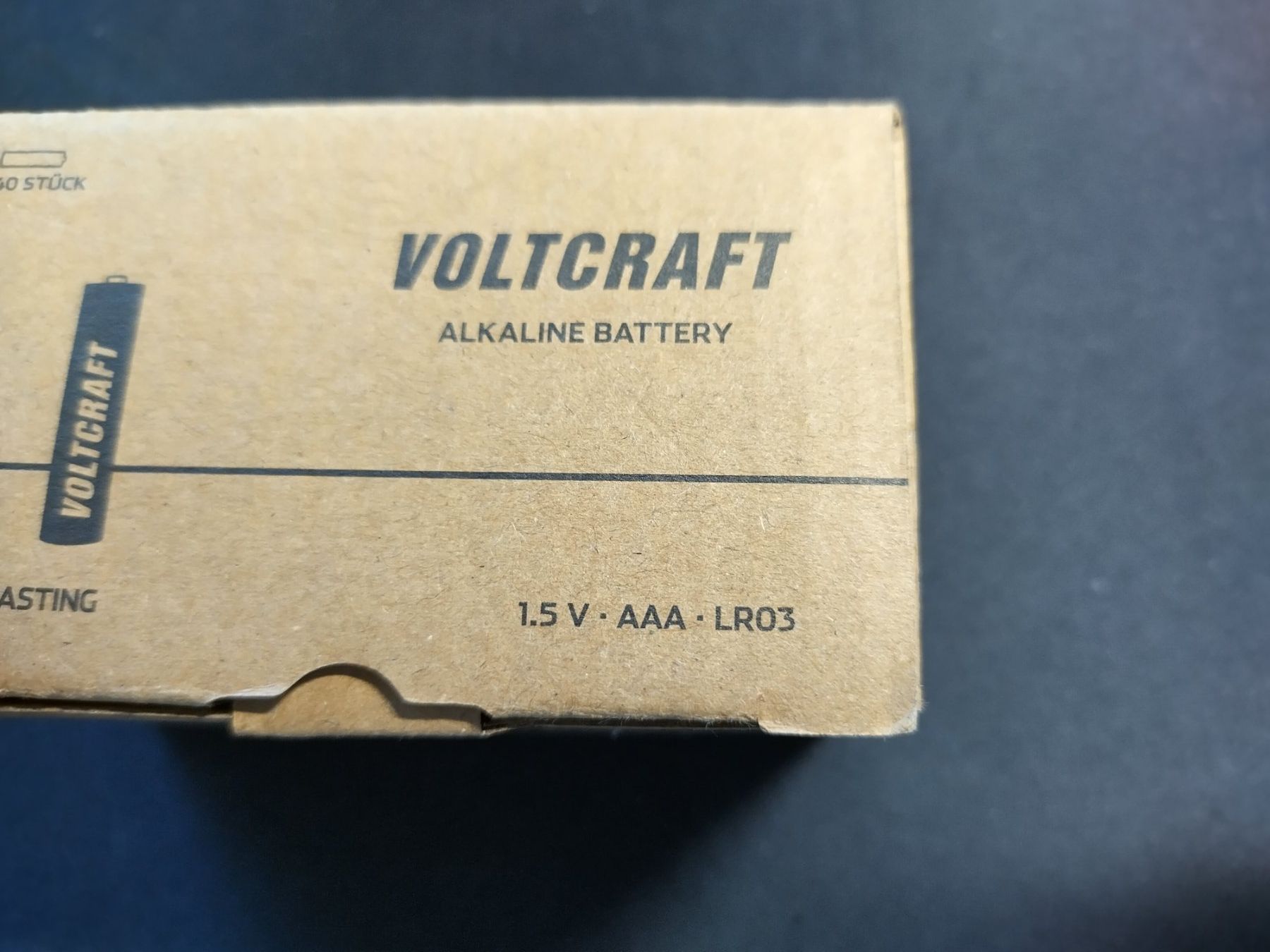 Voltcraft Caricatori & Batterie: Batterien von Voltcraft AAA 1.5V 40 Stk. – Nuovo e nell'imballaggio originale da Gunzgen venduto da flyhirsch59 2