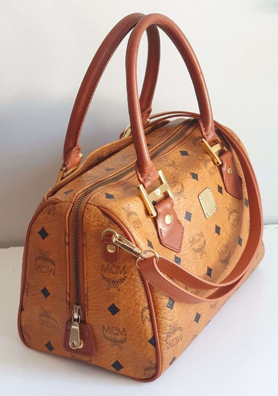 Mcm Borse da donna: MCM Speedy Boston 25 Heritage Cognac  Canvas – Usato da Niederteufen venduto da Mira_72 1
