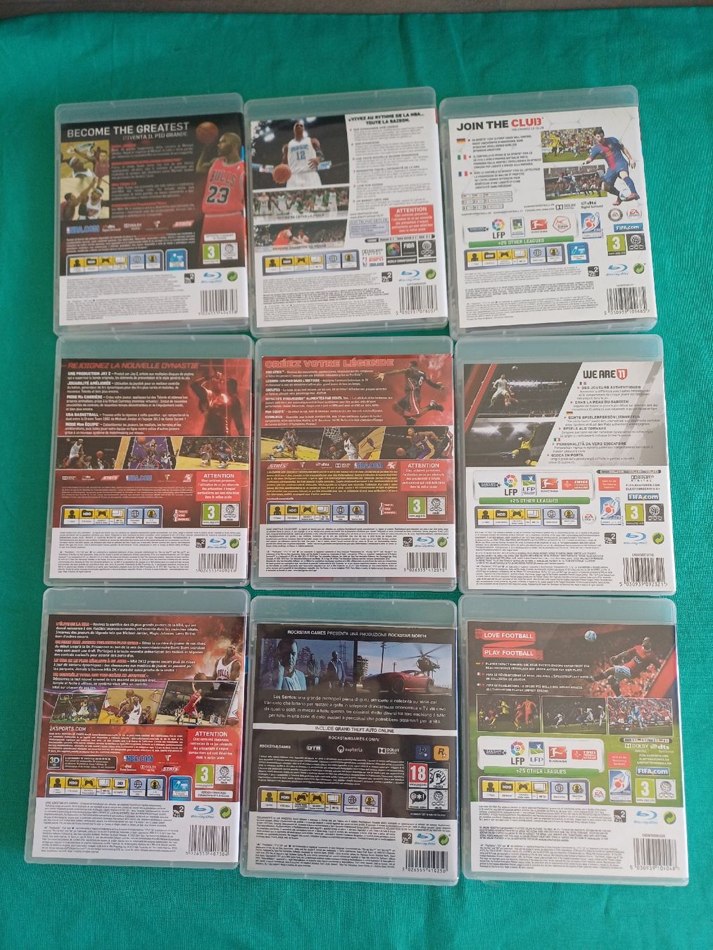 Spiele: Lotto giochi PS3: FIFA, NBA e GTA – Gebraucht aus Minusio von ele_gp89 1