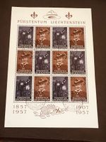 1957 FL Pfadfinder Kleinbogen  Erstag  (A63)