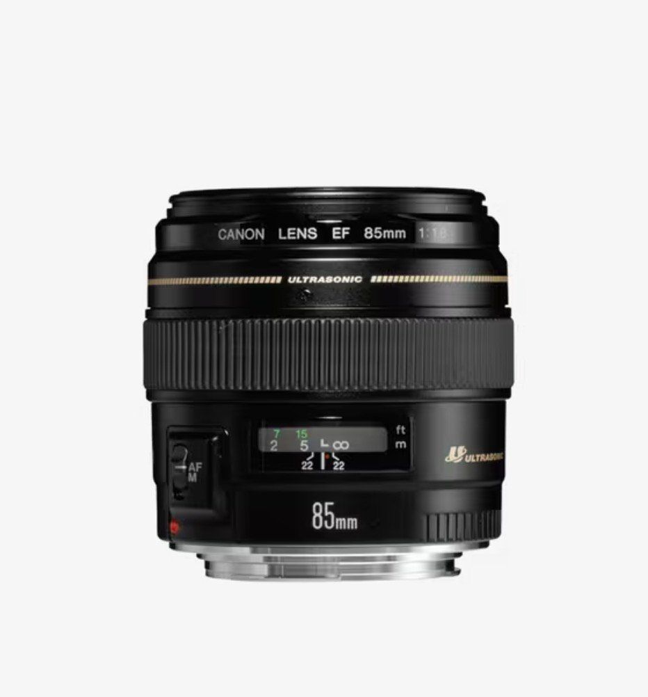 Canon EF 85mm f/1.8 USM avec pare-soleil (D'occasion) à Martigny pour