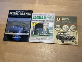 Jaguar Mk1 Mk2 Reparaturhandbücher 3 Stück gebraucht