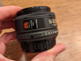 Pentax-F SMC 50mm 1.4 Autofokus