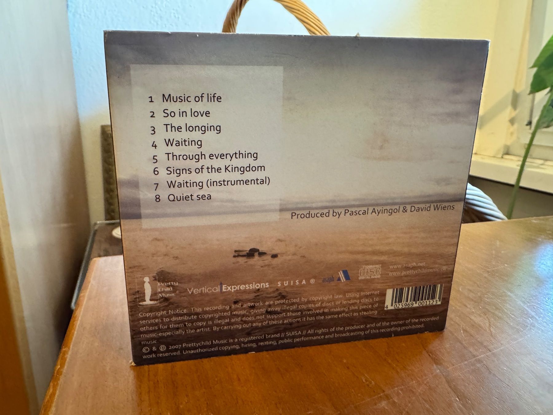CD: Pascal Ayingol - Waiting - HG41B – Usato da Küsnacht ZH venduto da pdproject 1