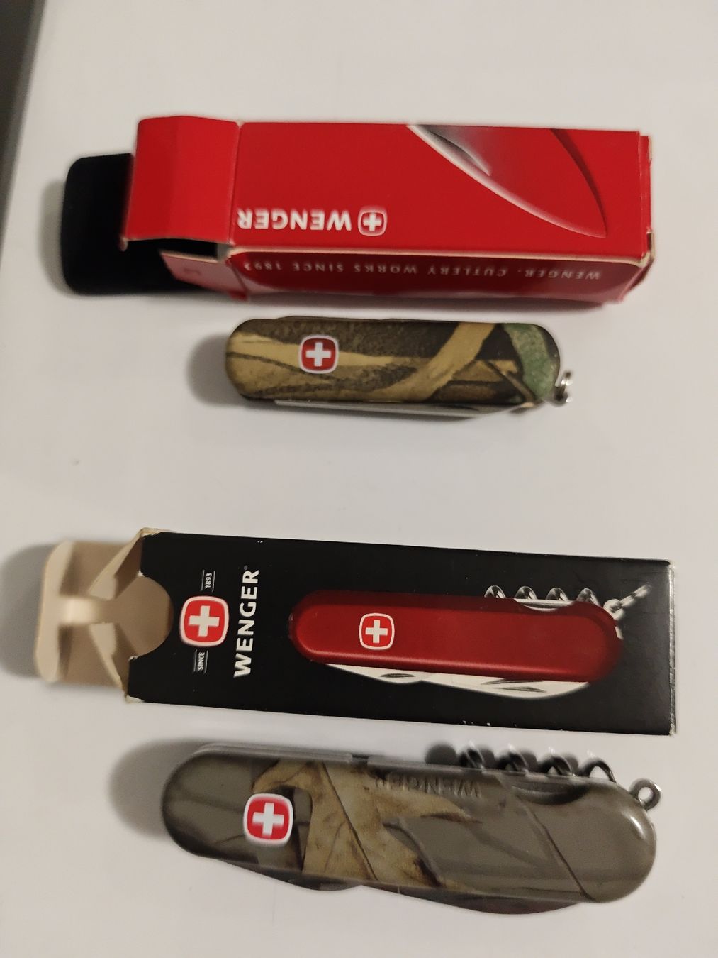 Wenger Taschenmesser: Wenger Backpacker Serie / Harthölzer (Comander / Hardwoods) – Neu und originalverpackt aus Hinwil von Kampfhamster76 3