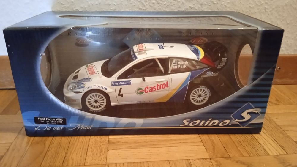 Décalcomanies 1/43 Pour Ford Focus WRC Markko Martin - Tour De Corse 2003 - Planche De Décoration Neuf