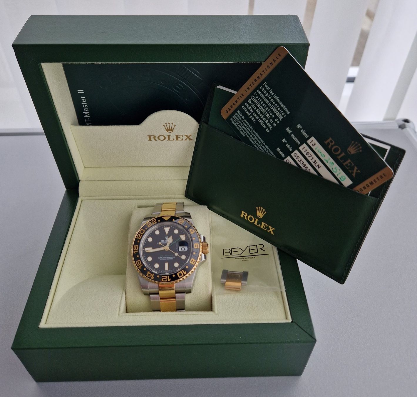 Rolex Orologi: Rolex GMT Master 18K/SS 116713LN – Usato da Dättwil AG venduto da Fope60 5