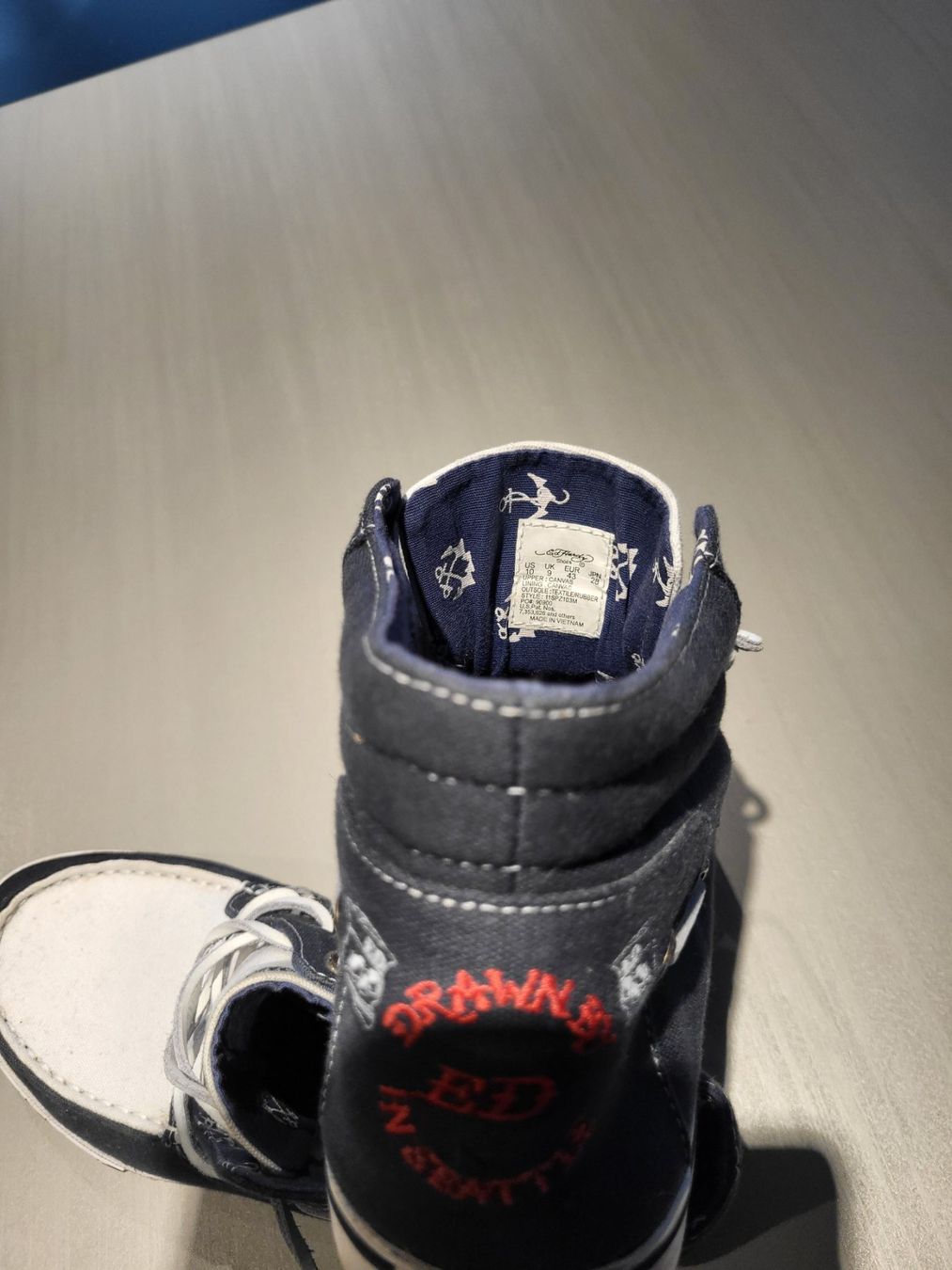 Ed Hardy Herrenschuhe: Ed Hardy Herren High-Top Sneaker – Gebraucht aus Rümlang von Orly-No.1 5