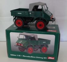 1:18 Schuco Mercedes-Benz Unimog 401 mit Softtop, 00135