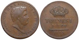 Italien, Napoli, 10 Tornesi 1839