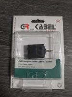 GR_KABEL Audio Adapter 3,5mm auf 2x 6,35mm Stereo
