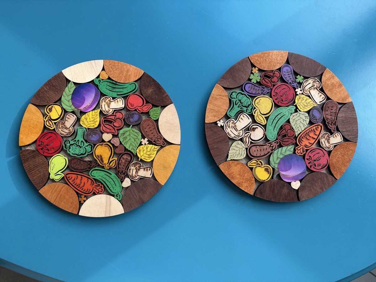 Sottobicchieri: 2 wooden pot coasters 19cm – Nuovo (secondo la descrizione) da Zürich venduto da nat_k