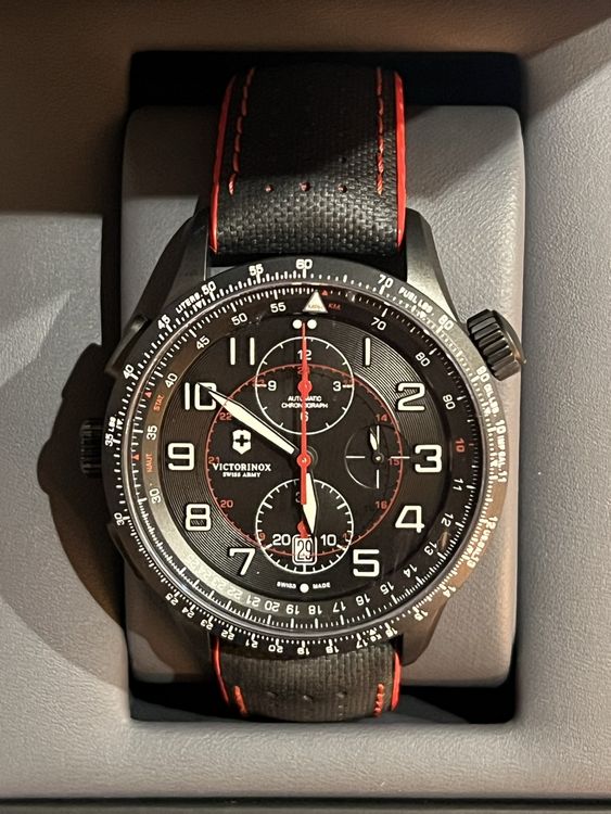 Victorinox Swiss Army AirBoss Mach 9 Black Edition Acheter sur Ricardo