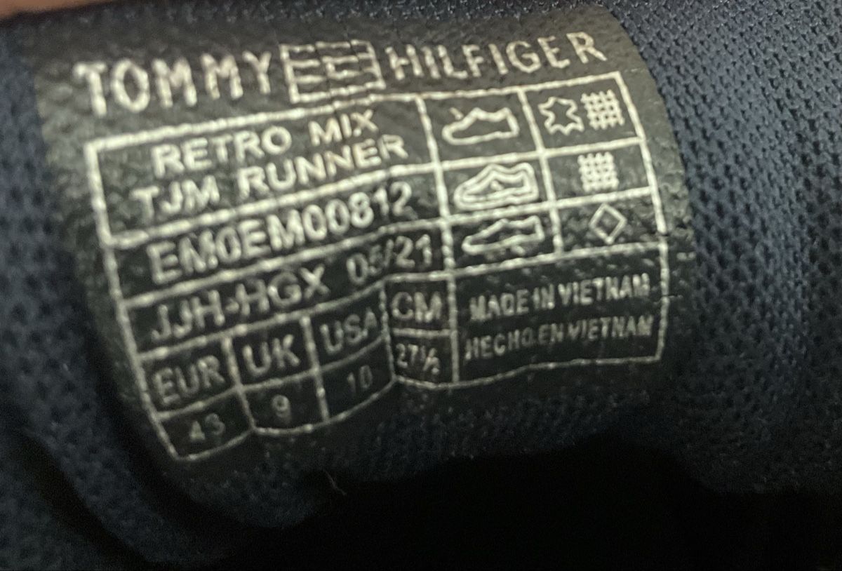 Scarpe da uomo: Tommy Hilfiger Retro Runner, Grösse 43 – Usato da Zürich venduto da thovala 5