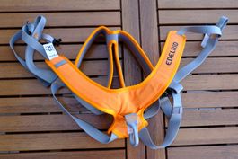 Neuwertiger Kinder-Klettergurt Edelrid Fraggle XS